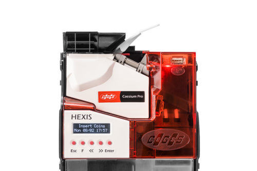 Hexis change giver coin mechanism